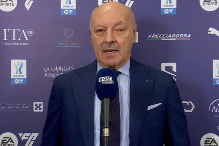 Marotta parla prima di Inter Lazio di Supercoppa