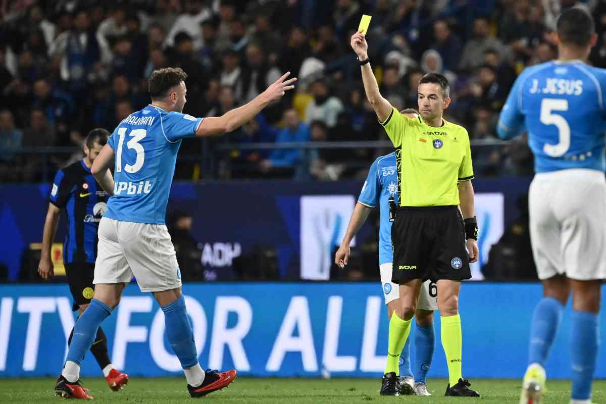 Cesari abbatte Rapuano per l'arbitraggio di Napoli-Inter