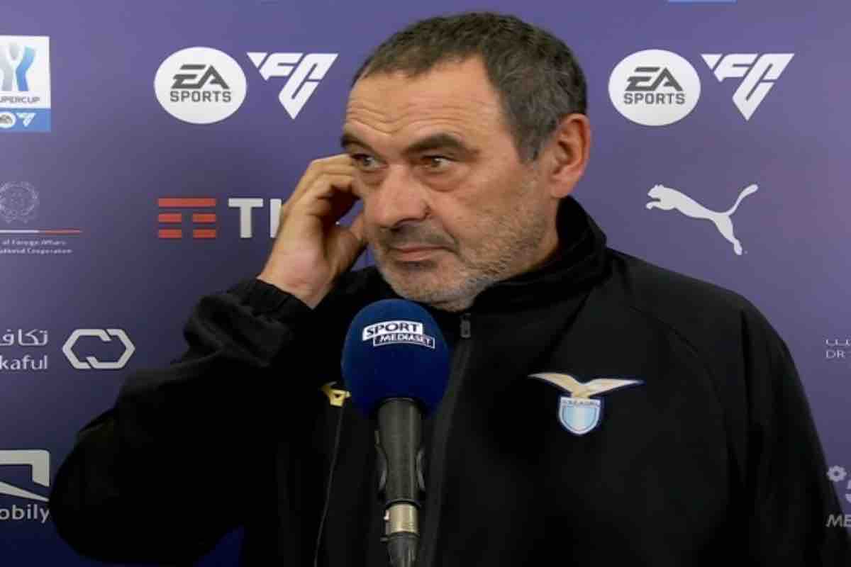 Intervista Sarri Mediaset