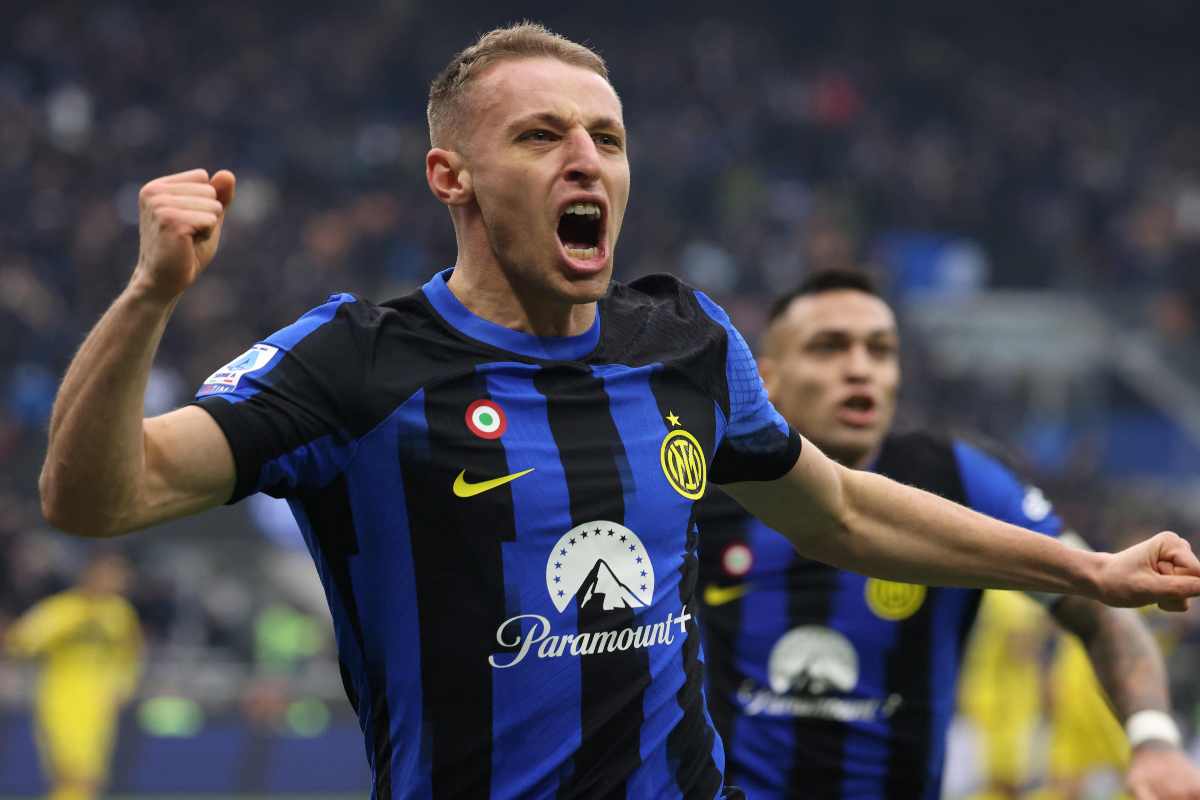L'audio del VAR durante l'azione del gol di Frattesi. Con focus sul contatto Bastoni-Duda