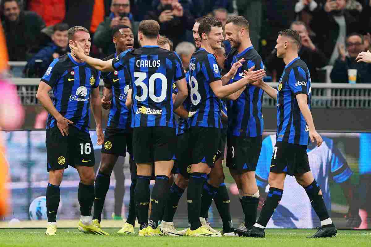 Scudetto Inter contro il Milan