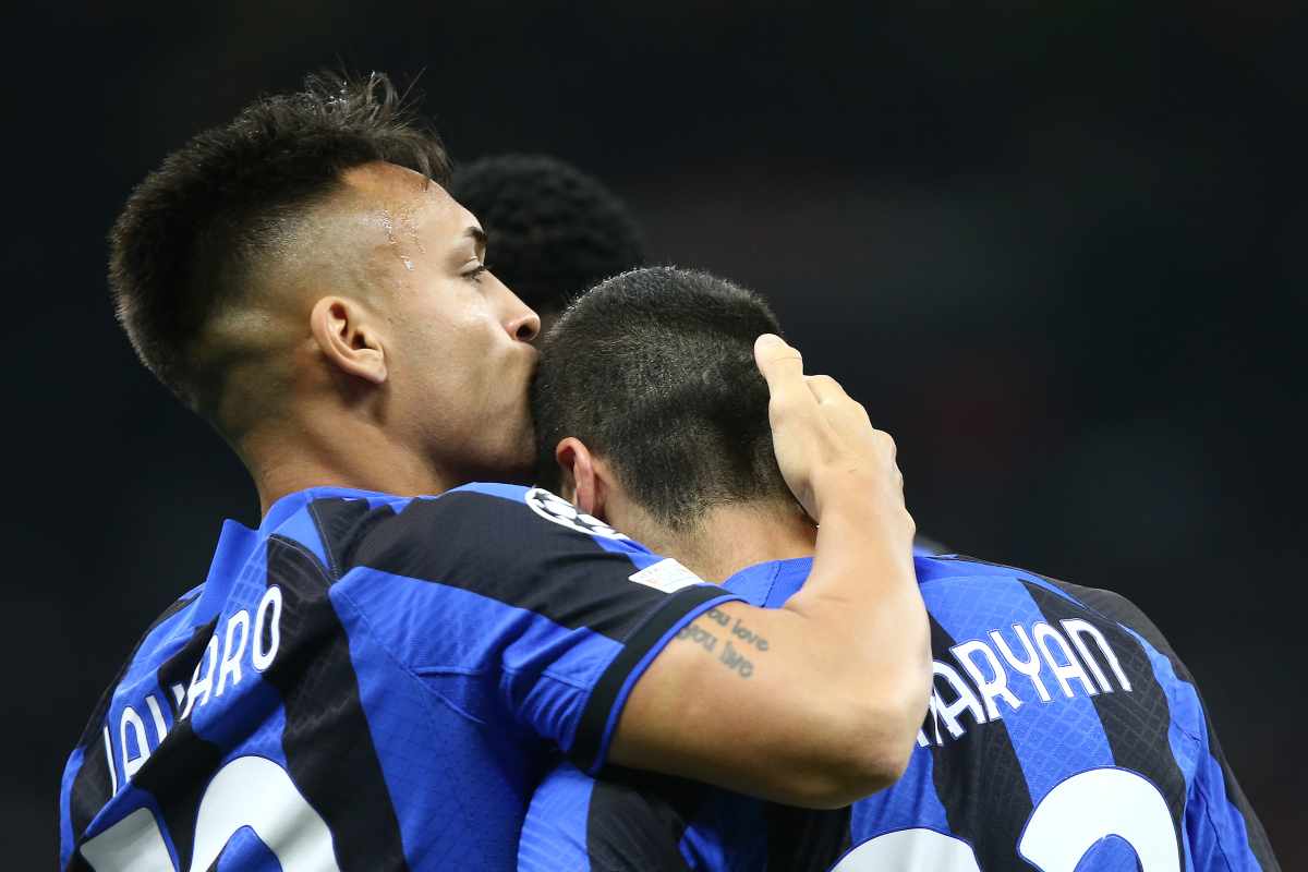 I due calciatori a rischio diffida