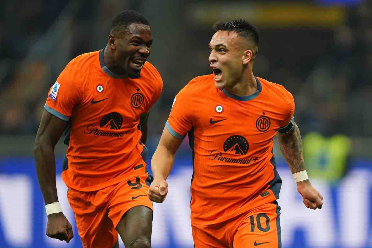 Thuram e Lautaro fanno volare l'Inter