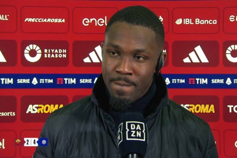 Thuram ai microfoni di Dazn