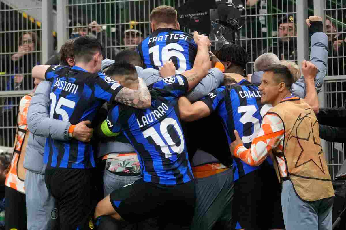 L'UEFA premia l'Inter dopo la vittoria contro l'Atletico