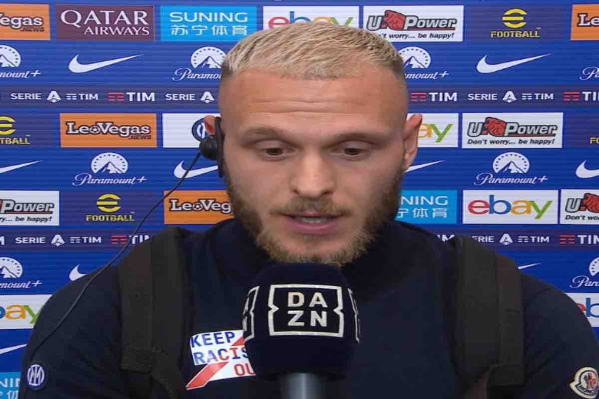 Dimarco dopo Inter-Napoli