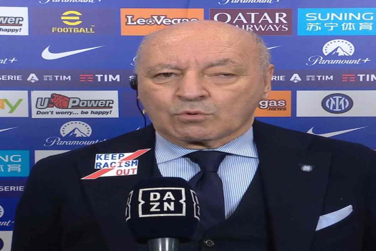 Marotta, le sue parole prima del Napoli