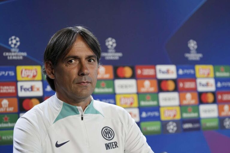 Conferenza di Inzaghi pre Atletico Madrid-Inter