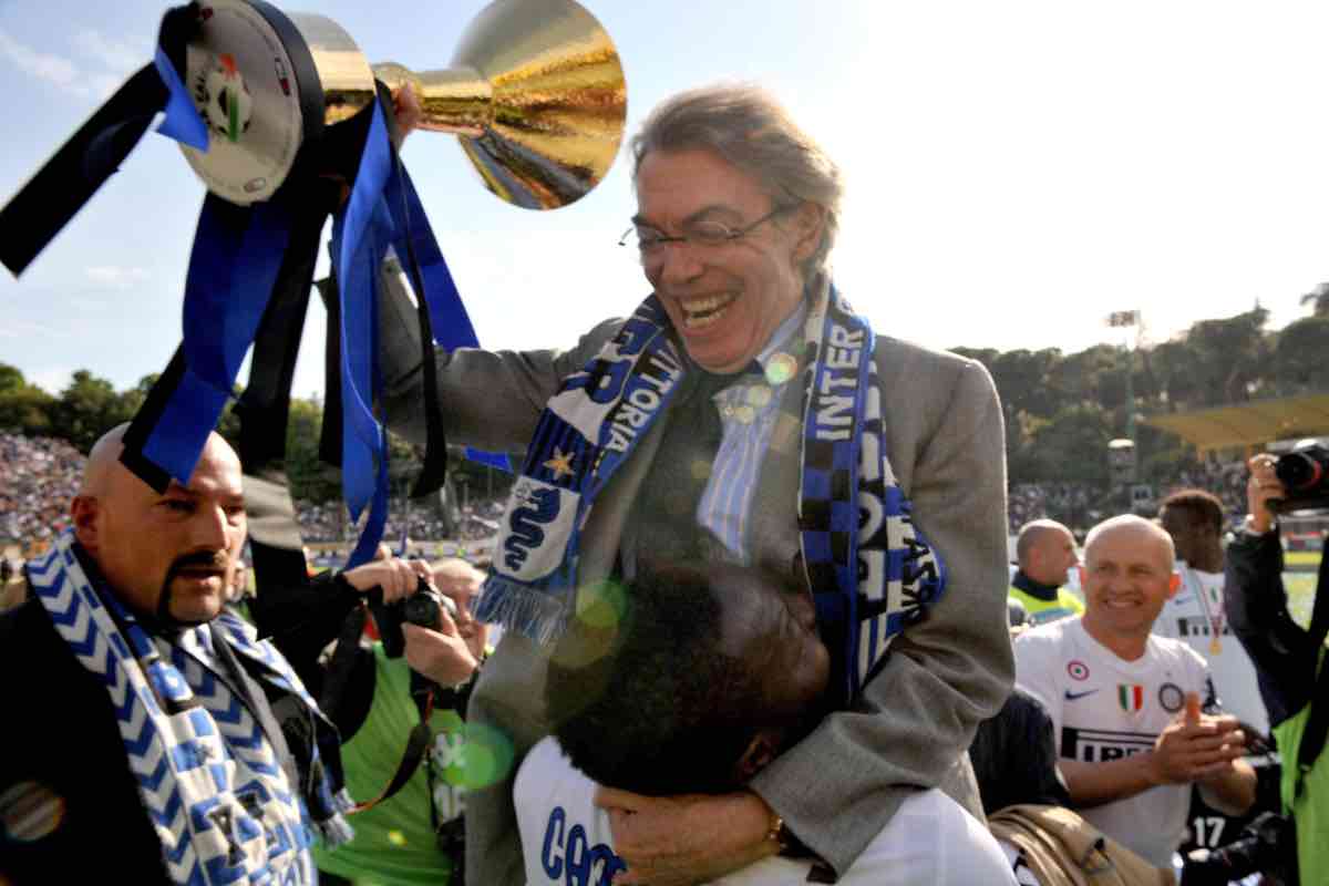 Moratti festeggia i 116 anni dell'Inter