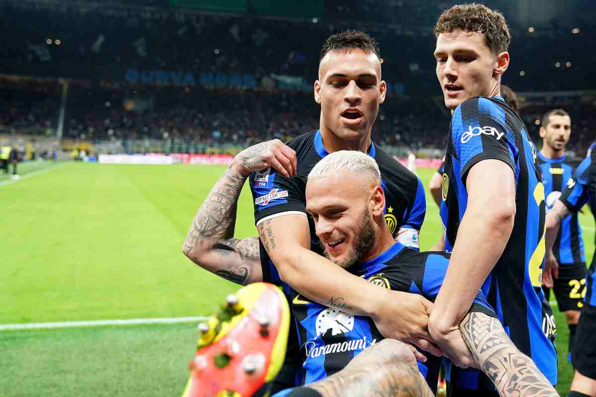 Polemiche sul primo gol dell'Inter