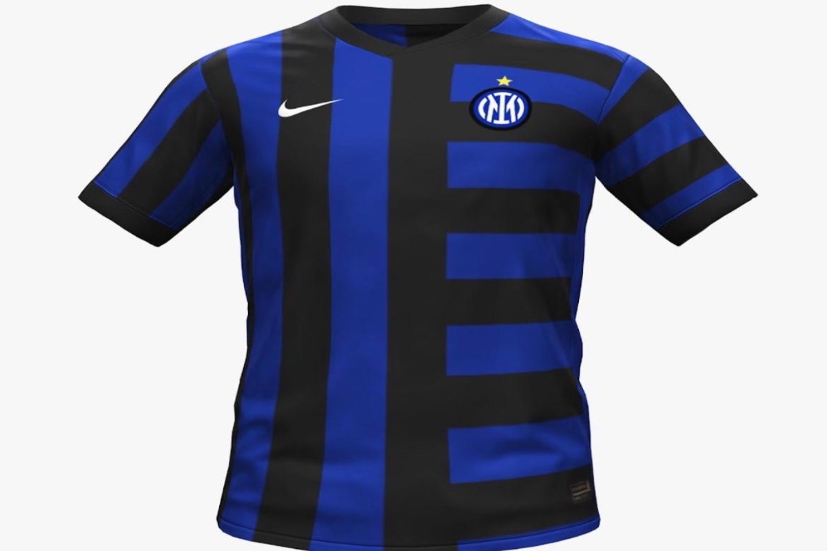 La nuova maglia dell'Inter 
