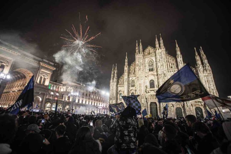 La festa scudetto nerazzurra