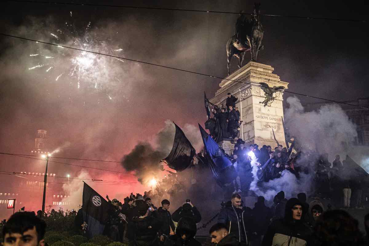 La festa scudetto nerazzurra