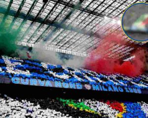 I tifosi dell'Inter rispondono in Inter-Torino alla Juventus: c'entra il numero degli Scudetti