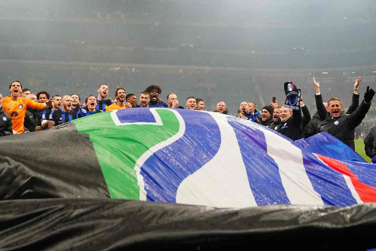 Festa Scudetto in Duomo per l'Inter