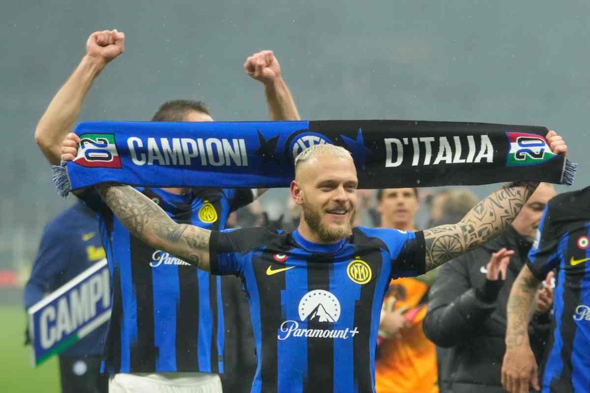 L'Inter continua a festeggiare