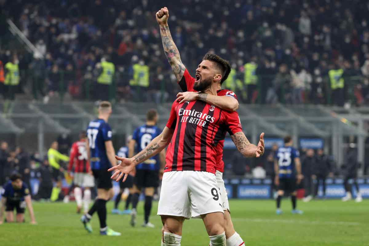 Giroud nel derby