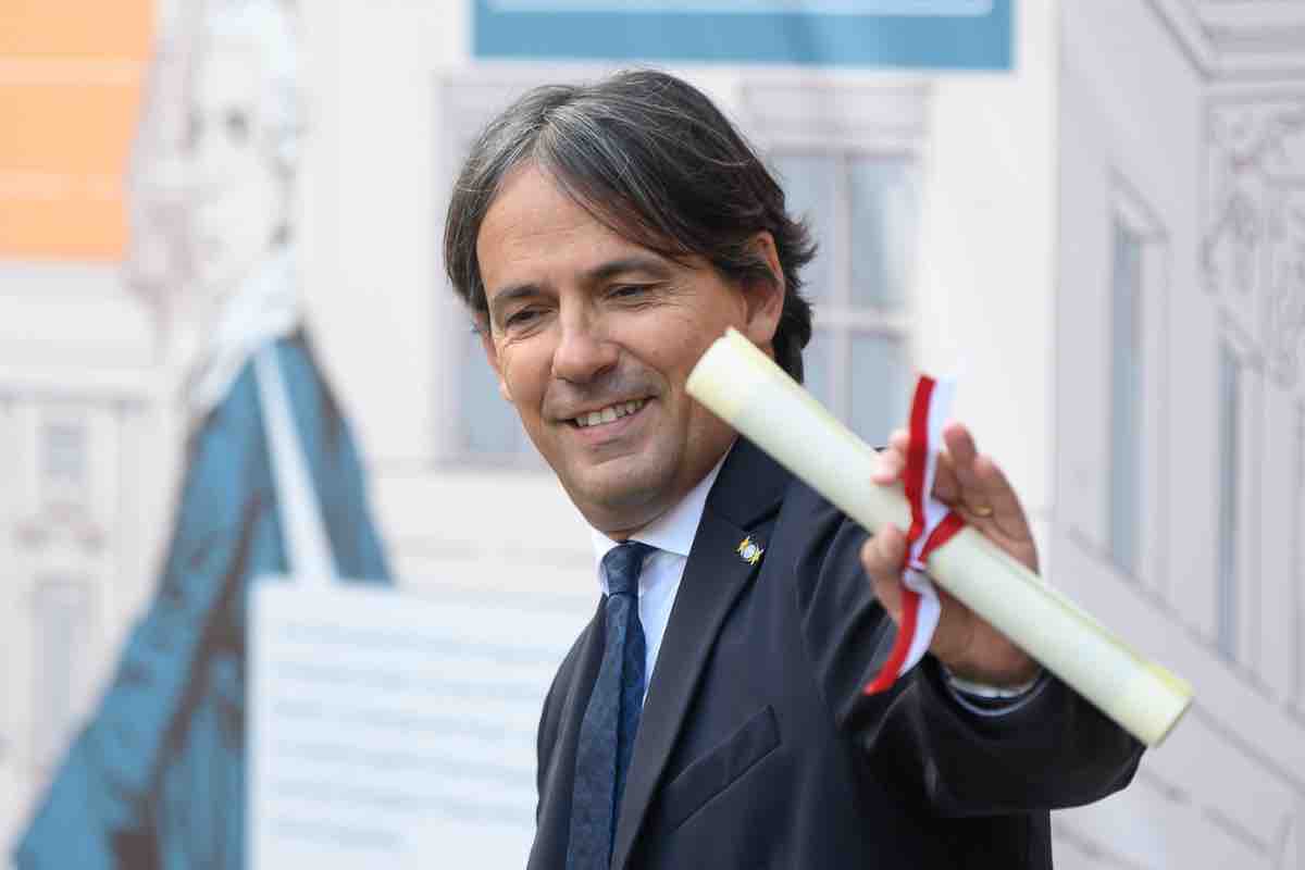 Inzaghi festeggia lo Scudetto