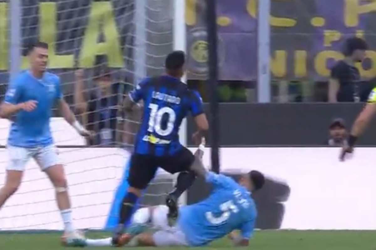 Rigore Lautaro-Vecino