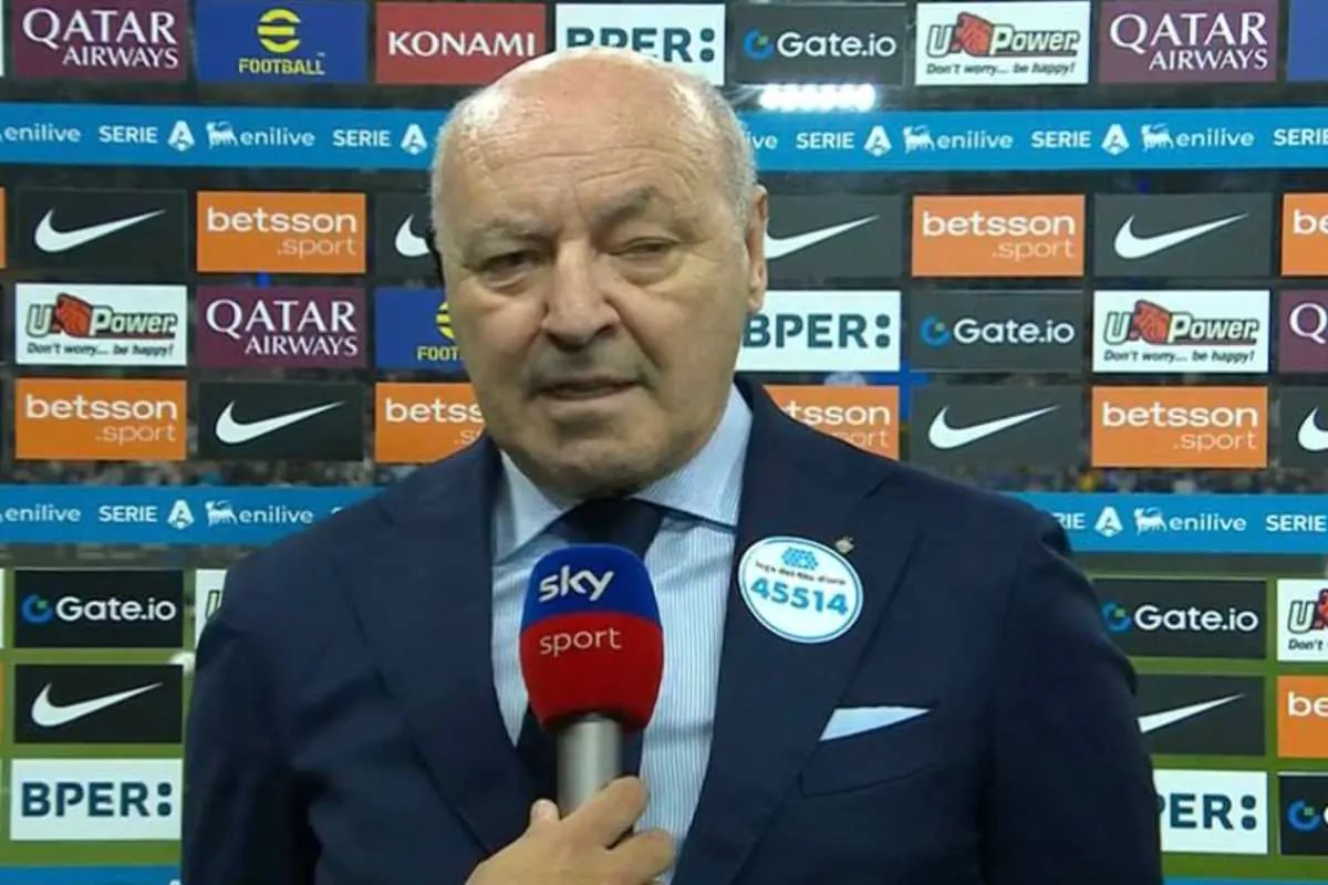“C’è un’atmosfera incredibile”, Marotta estasiato prima di Inter Juve: poi il messaggio alle pretendenti