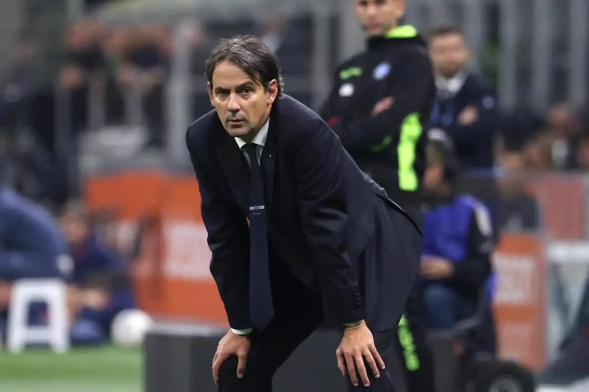 Simone Inzaghi allenatore dell'Inter