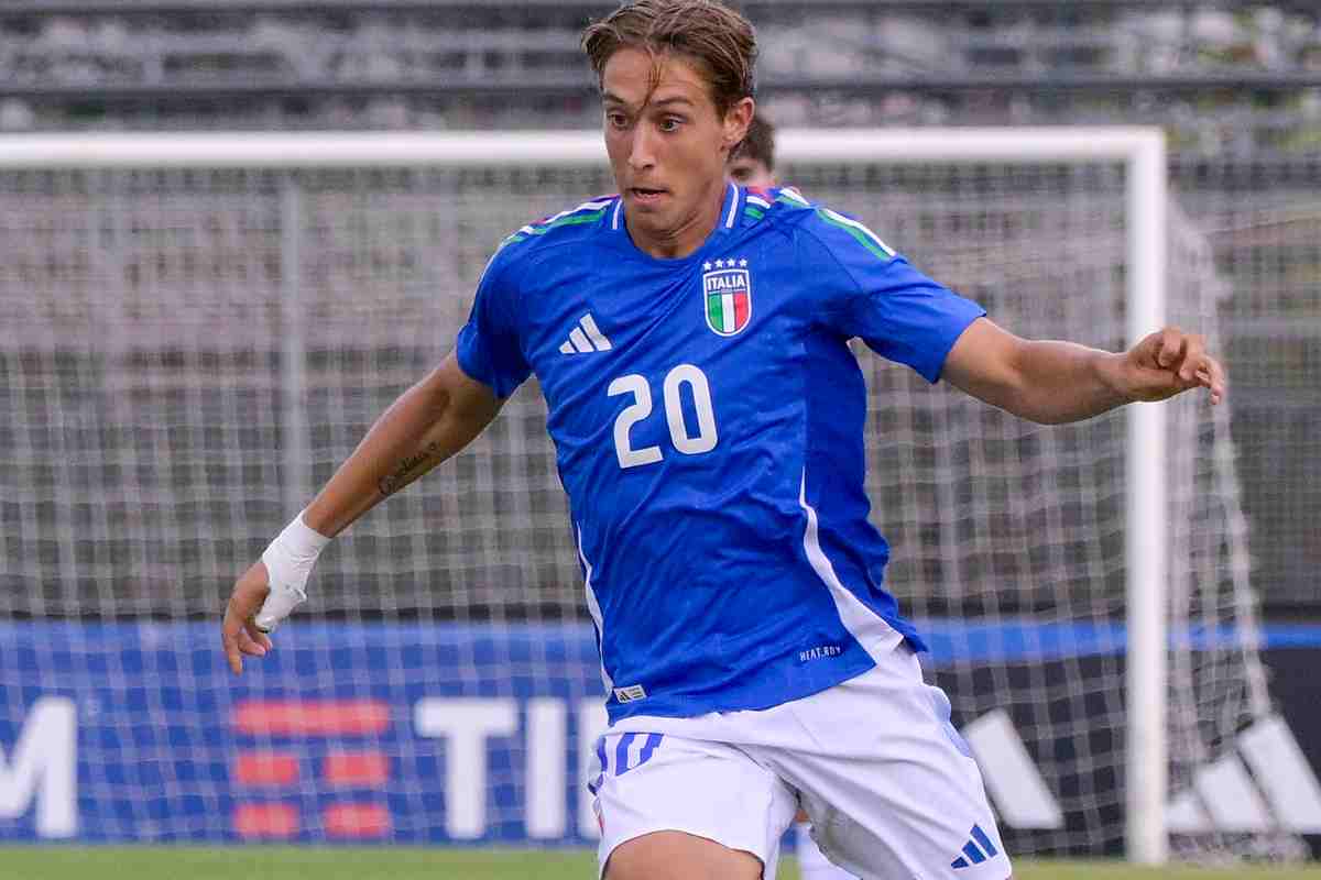 Fazzini con l'Under 21