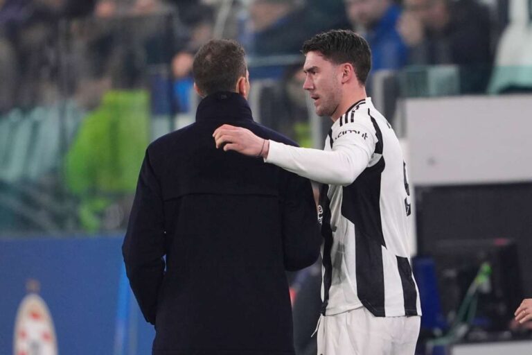 Vlahovic e Motta