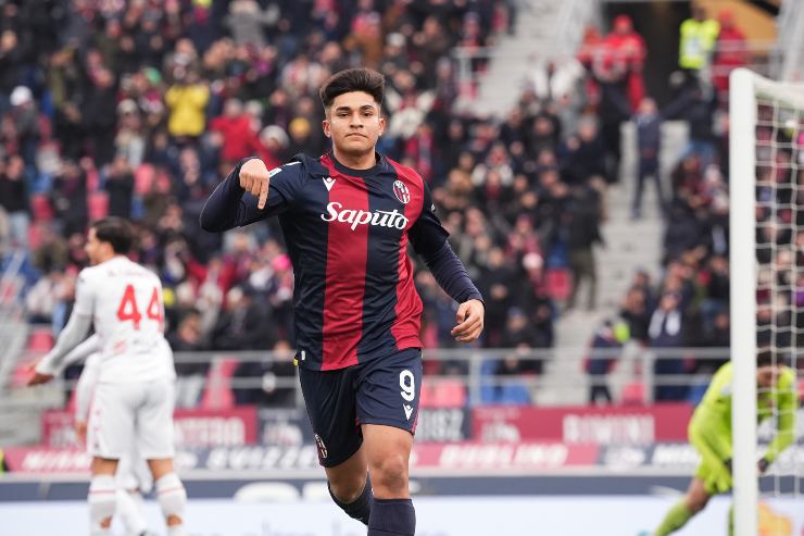 Castro esulta dopo un gol