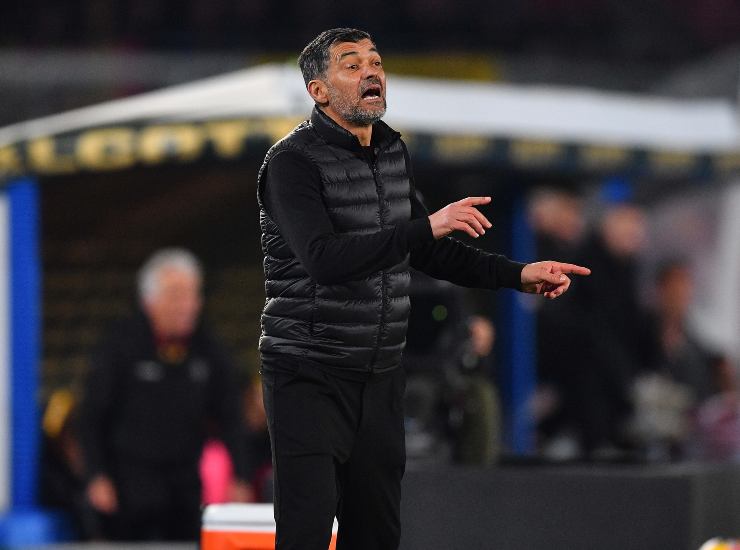 Conceicao durante una partita