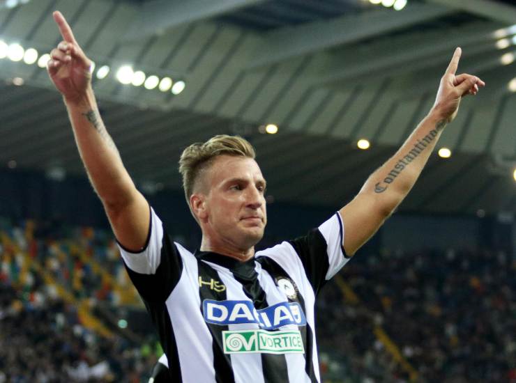 Maxi Lopez ai tempi dell'Udinese