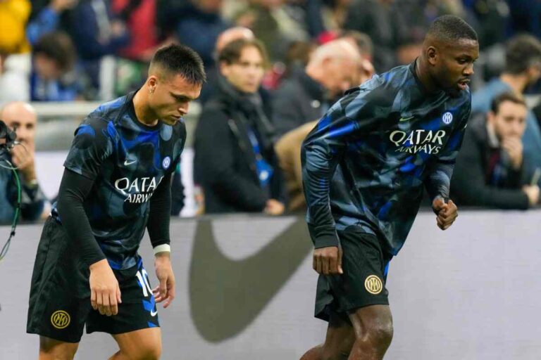 Marcus Thuram e Lautaro Martinez
