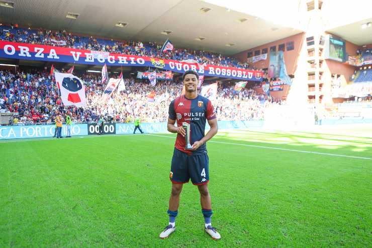 Koni De Winter difensore del Genoa