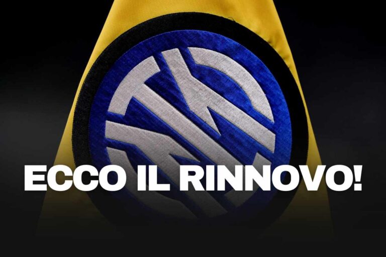 Inter, ecco il rinnovo