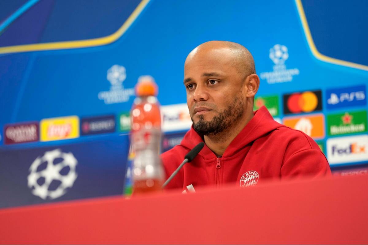 Kompany in conferenza stampa