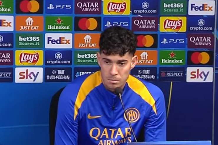 Alessandro Bastoni pre Inter Barcellona