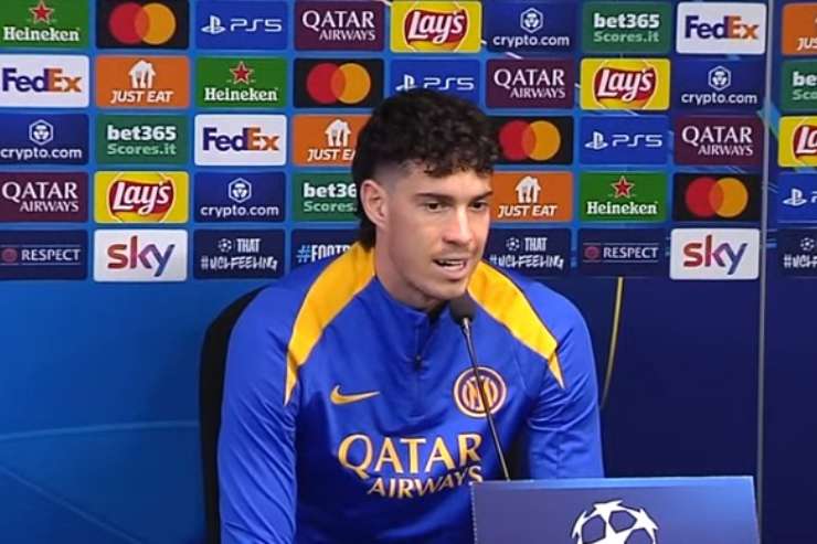 Alessandro Bastoni pre Inter Barcellona