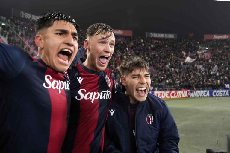 Beukema esulta con i compagni