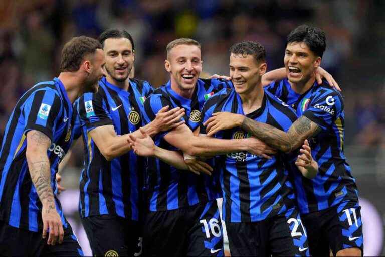 L'Inter esulta