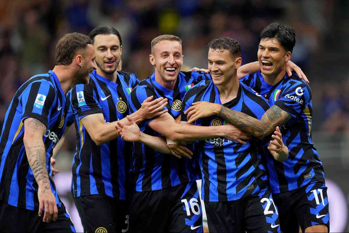 L'Inter esulta