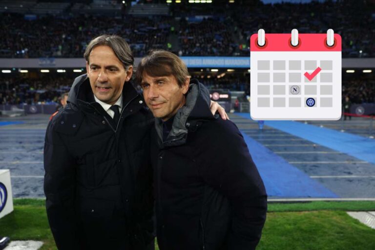 Il calendario di Serie A di Inter e Napoli