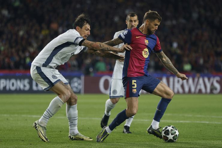 Inigo Martinez contro l'Inter