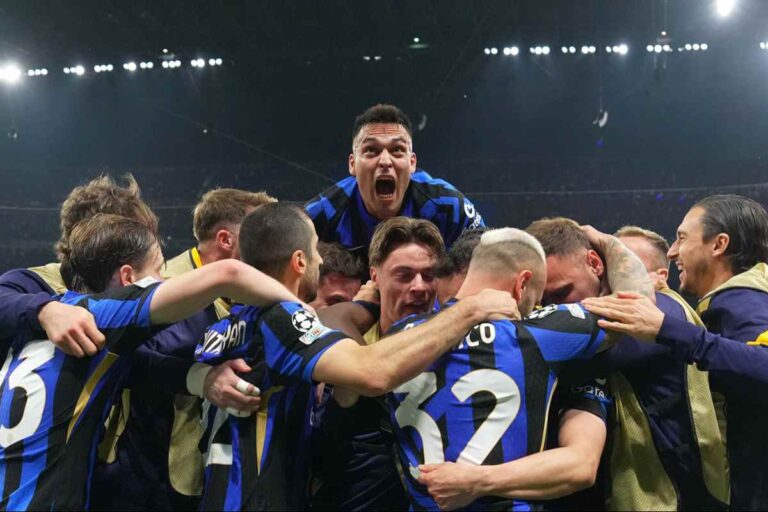 L'Inter esulta