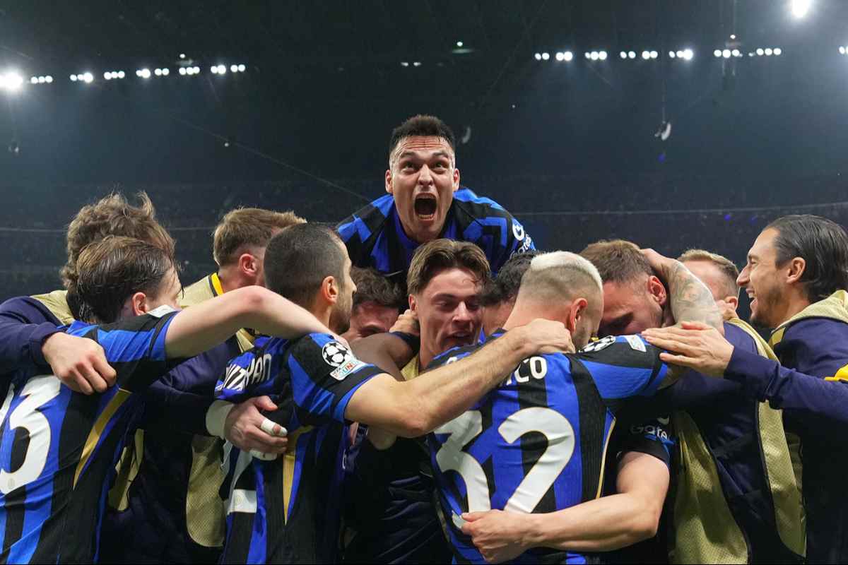 L'Inter esulta