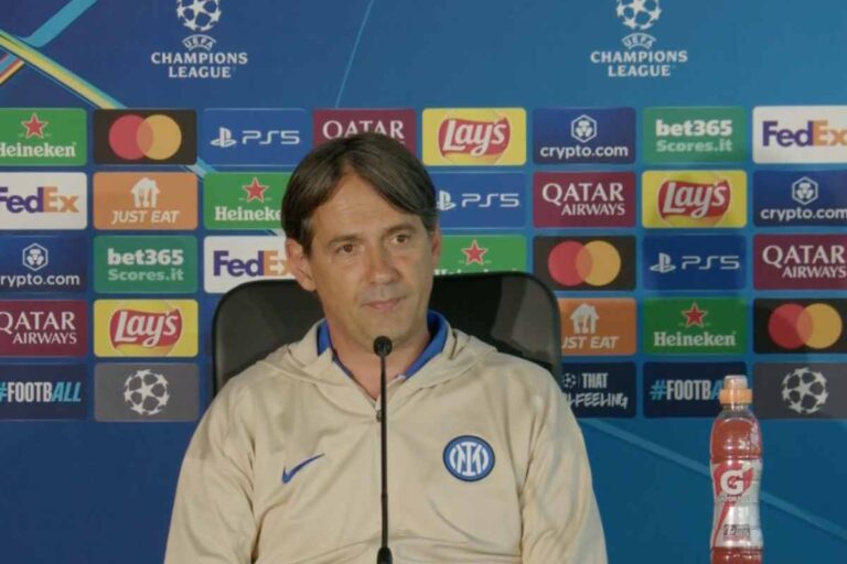 Inzaghi in conferenza