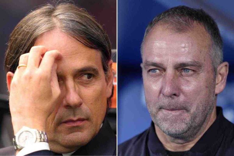 Simone Inzaghi e Hansi Flick