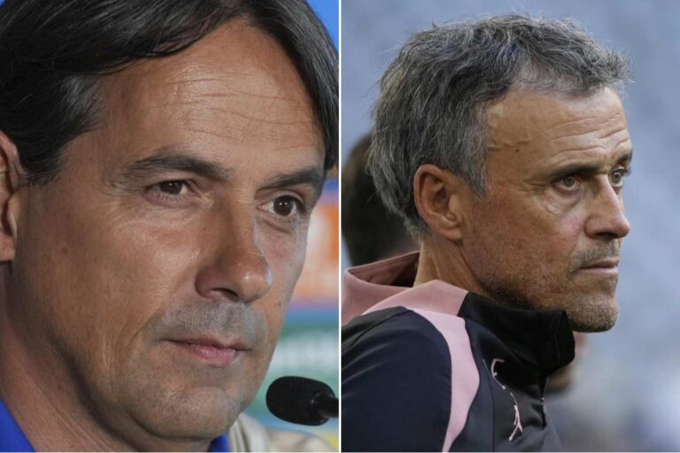 Inzaghi e Luis Enrique