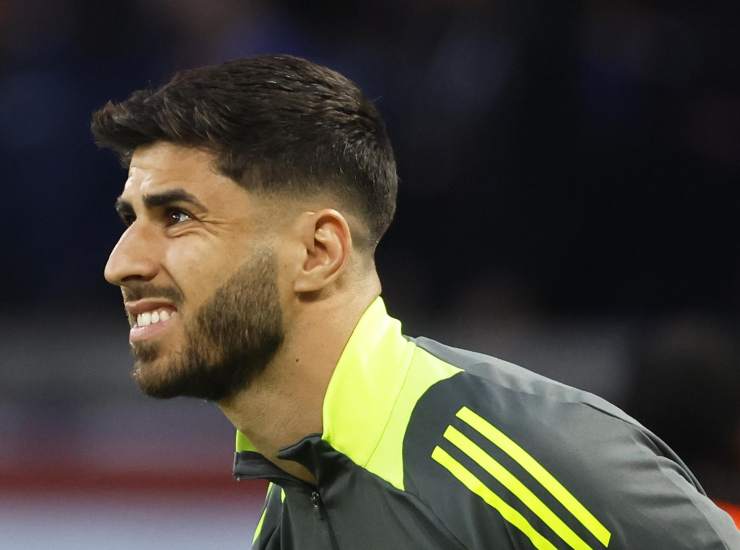 Asensio in primo piano