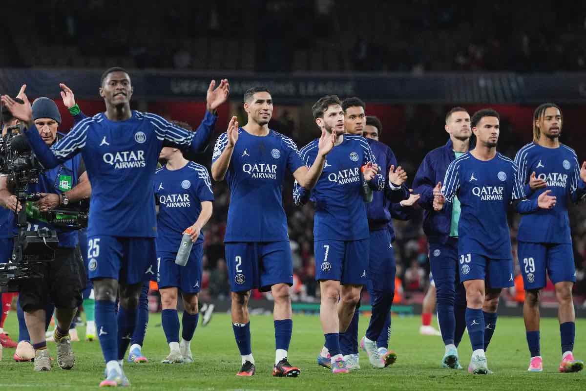 Ausilio guarda in casa del PSG