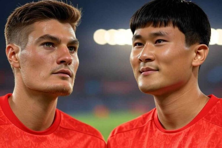 Patrik Schick e Kim Min Jae