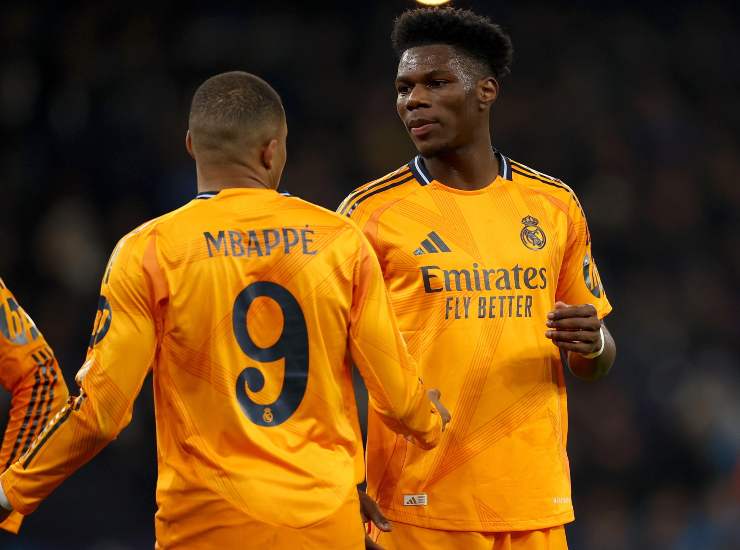 Tchouameni insieme a Mbappe